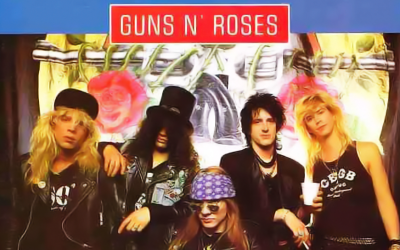 GUNS N’ ROSES: WELCOME TO THE JUNGLE Single Album (1987)