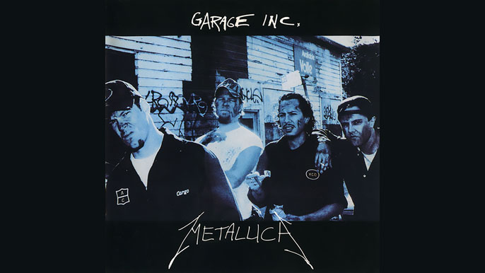 METALLICA: GARAGE INC. Compilation Album of Cover Songs (1998) LP